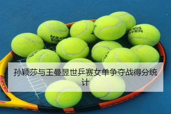孙颖莎与王曼昱世乒赛女单争夺战得分统计